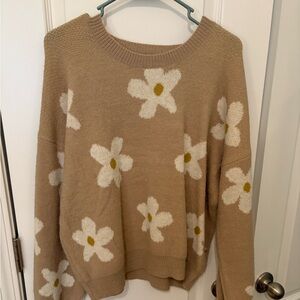 EUC Flower Sweater